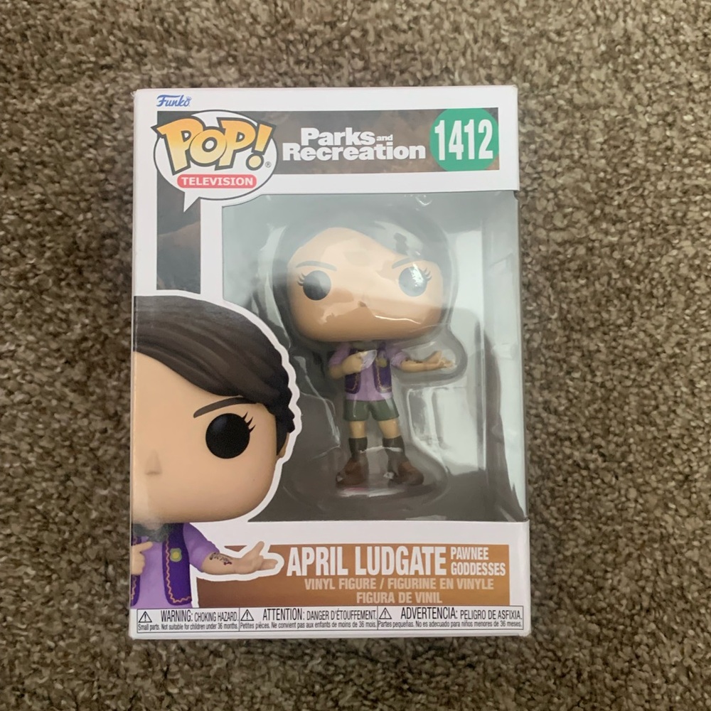 NEW Funko Pop April Ludgate Parks and Recreation #1412